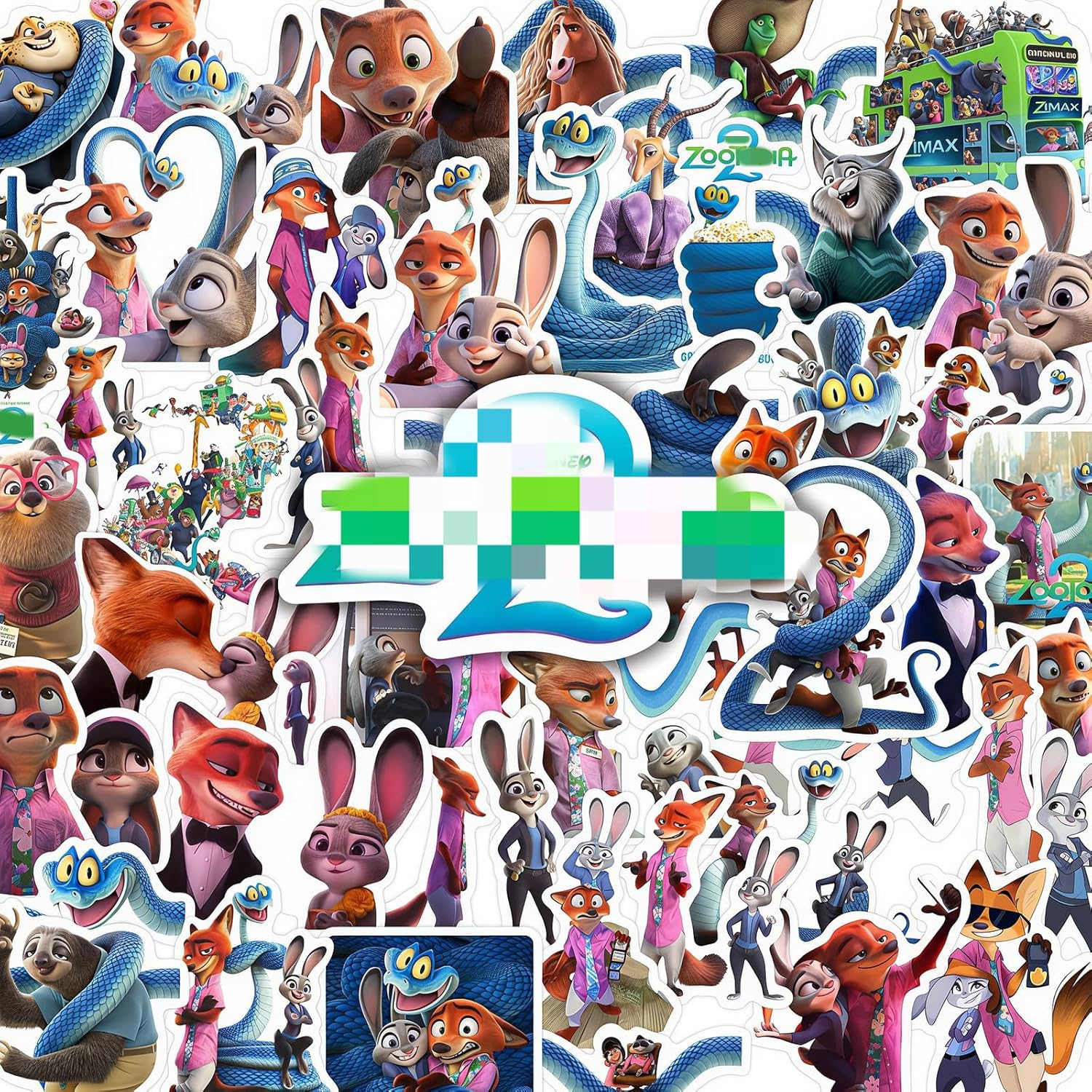 50 Downtown Girls Sticker Pack, Cool Trendy Y2K Stickers,Aesthetic Stickers Decals,Vinyl Waterproof Book Stickers Kindle Sticker, for Water Bottle Laptop Mobile Phone Guitar Computer Party Supplies