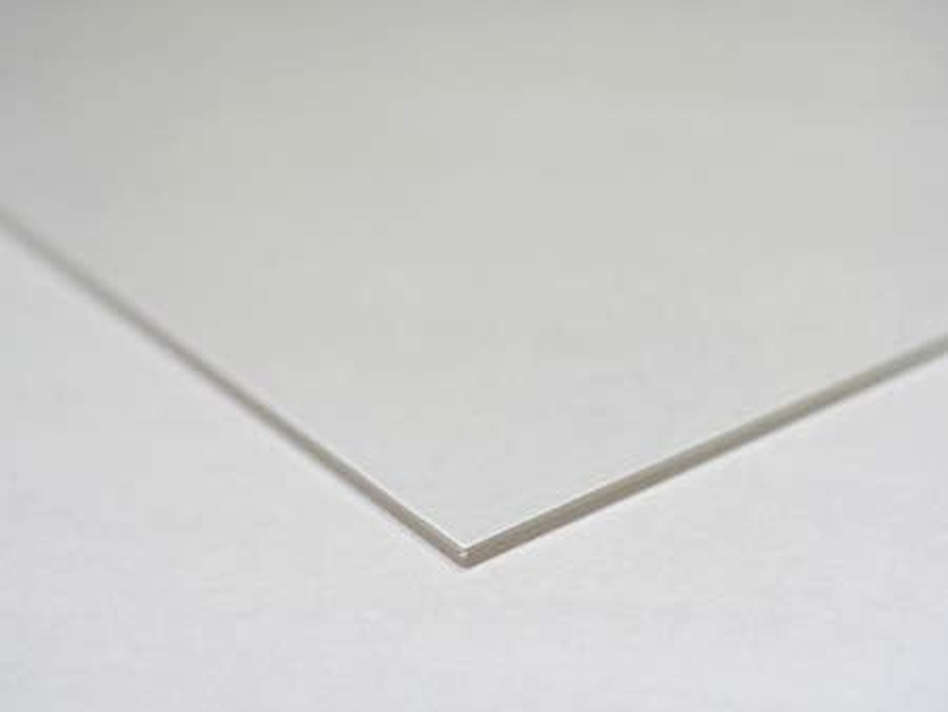 Acrylic Sheet (Extruded Plate) Transparent, Thickness: 0.08 Inches (2 Mm), B4 (364 X 257)
