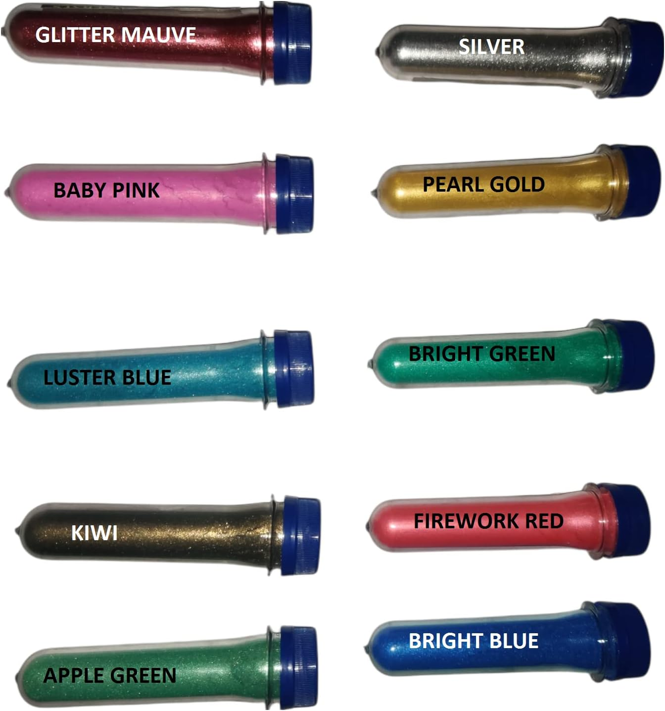 KEDIA Mica Combo of 10 Colors Pearl Powder Pigment | Each Pack of 10 Grams | for Making Cosmetic |Make up | Candle Making | Soap Making, Nail Art | Resin Jewelry; Epoxy, Resin, Plastidip (10 Colors) image number 6