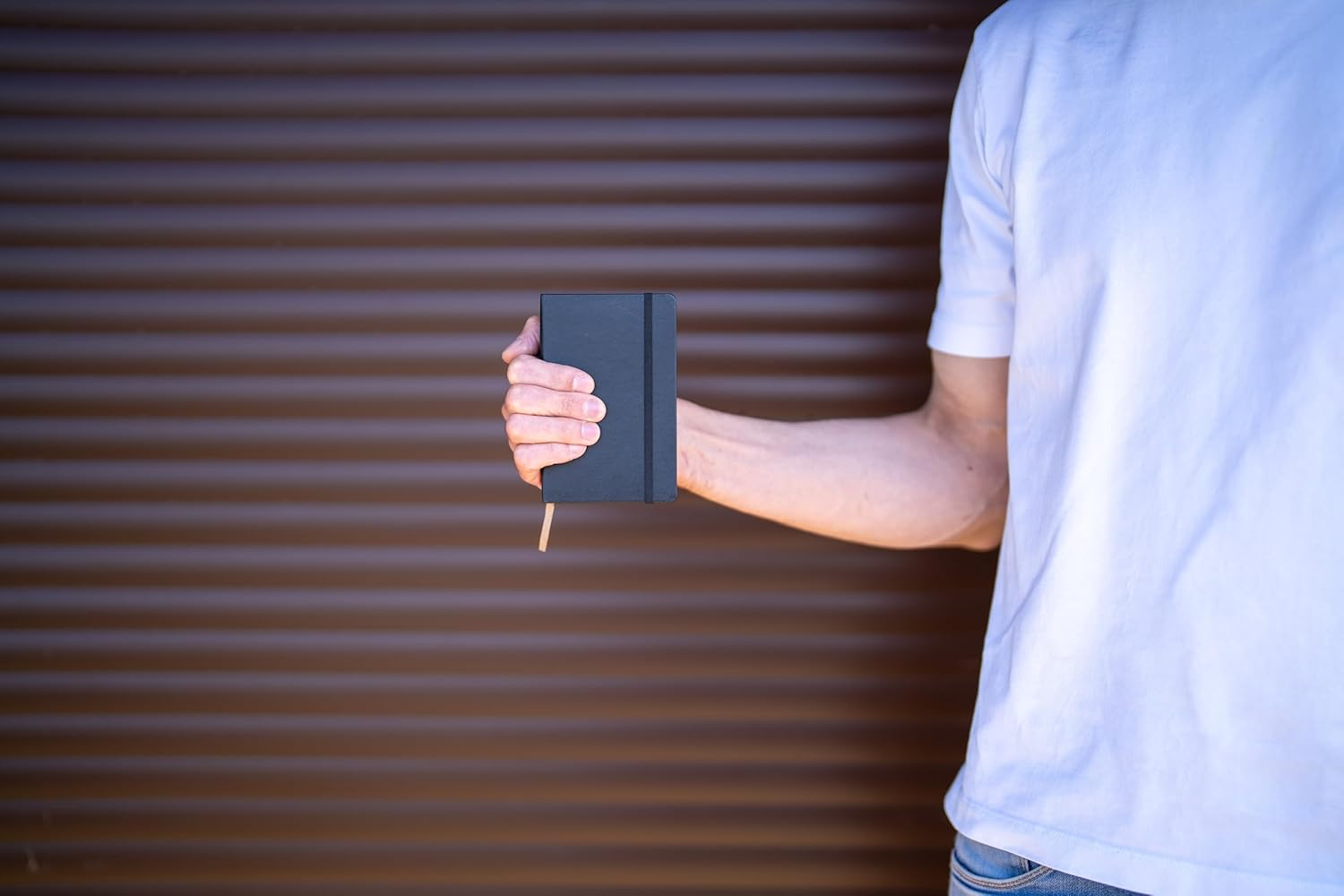 Moleskine Classic Reporter Hard Cover Notepad - Ruled - Pocket - Black, (QP511)