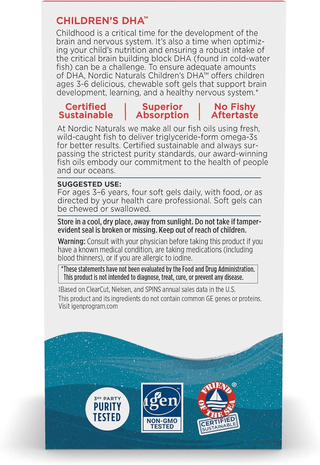 Nordic Naturals Children'S DHA Strawberry 180 Ct image number 2