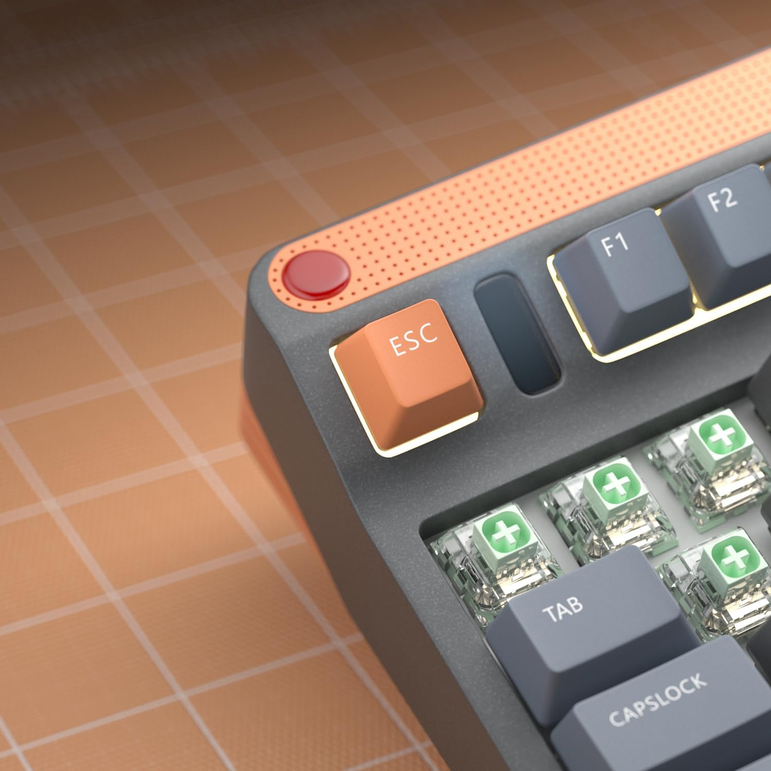 Kailh Box Jade Bamboo Switch,55Gf Heavy RGB SMD 3 Pin Switch for Mechanical Gaming Keyboard (36Pcs) image number 4