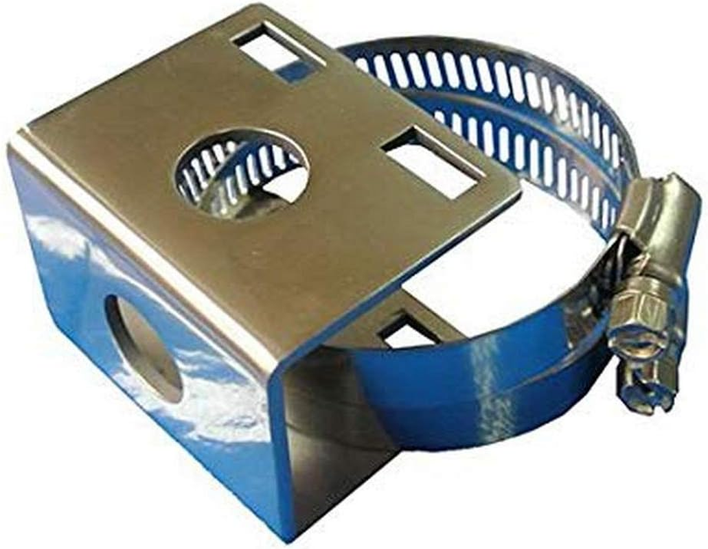 Oricom BR400 Universal Bull Bar Antenna Bracket (Up to 65Mm), Silver