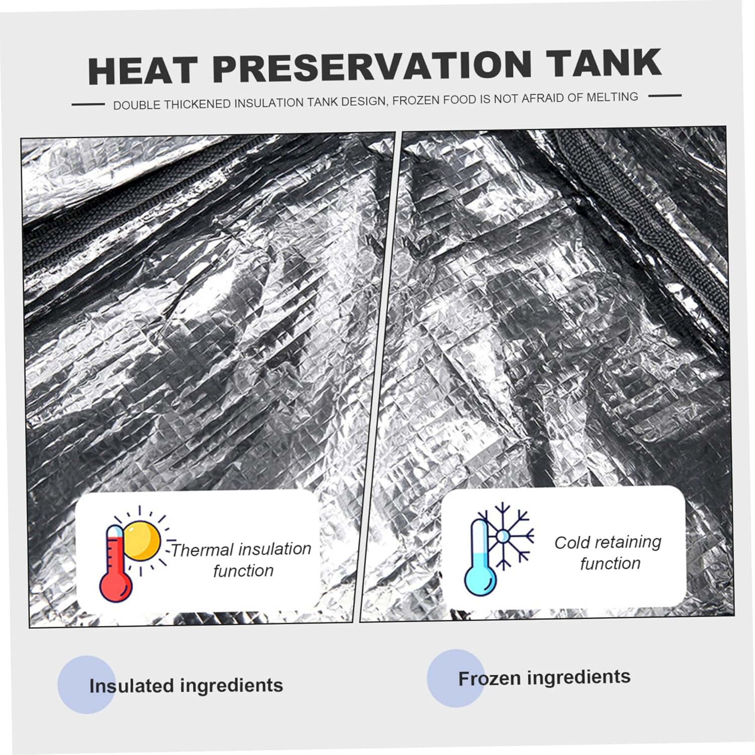 Cooler with Wheels, Cooler with Wheels and Handle, 14X8X18 Inch Oxford Cloth, 3 in 1 Rolling Cooler with Insulated Interior, Ice Chest with Wheels for Camping Picnic Hiking Beach, Travel Cooler image number 1