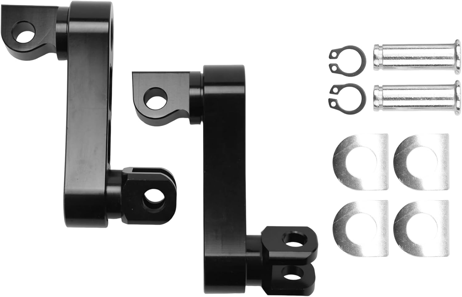 Motorcycle Adjustable Passenger Footpegs Highway Pegs Male Mount Foot Peg Clamp Support Extensions Bracket for B image number 6