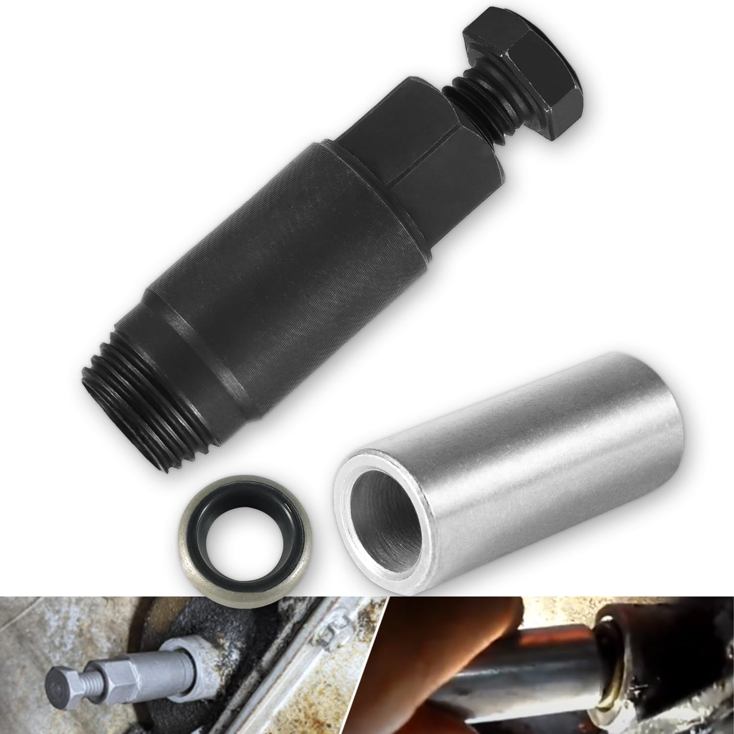 Replaces for GM Transmission Shifter Lever Seal Remover Installer Compatible with GM Turbo 300 350 400 425 475 700-R4 4L60 Includes Seal image number 3