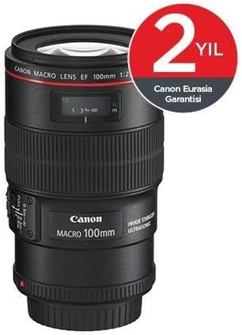 Canon EF 100Mm F/2.8L Macro IS USM Lens - AU Version