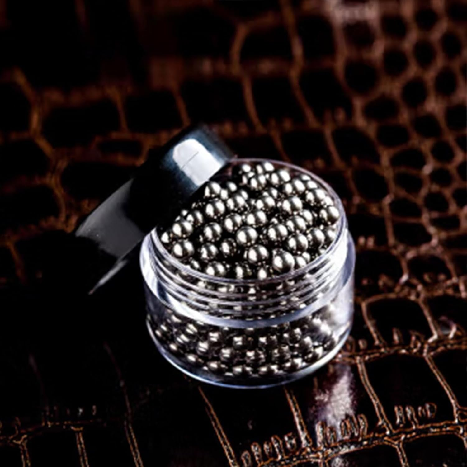 Xolixorium Decanter Cleaning Beads 1000Pcs Stainless Steel, Rustproof Reusable Cleaner Balls for Wine Decanter Carafe Glass Bottles Vase