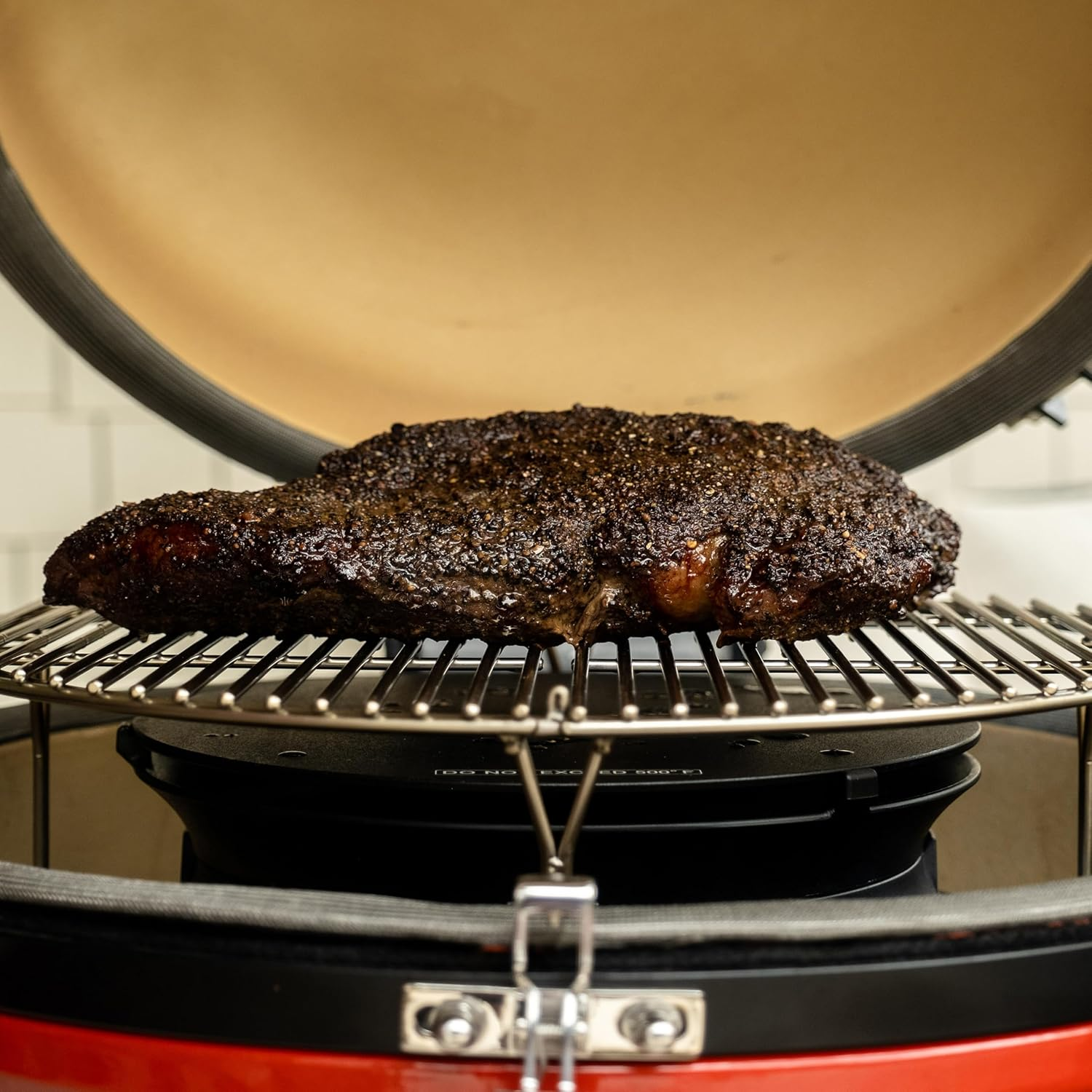 Kamado Joe Bj-Hyper Sloroller Hyperbolic Smoke Chamber Grill Accessory for Big Joe, Black image number 3