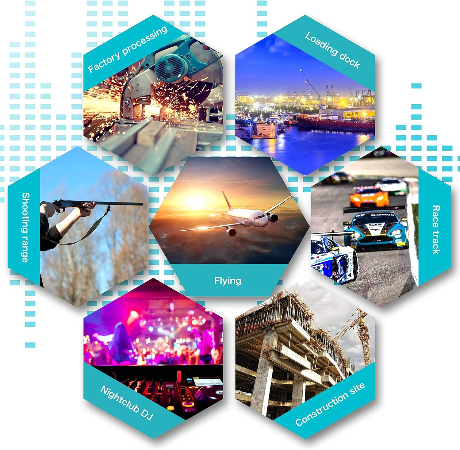 T NEWFUN Ear Plugs for Sleeping Swimming, 32 Reusable Silicone Moldable Noise Cancelling Earplugs for Shooting Range, Swimmers, Snoring, Concerts, Airplanes, Travel, Work, Studying,32 Pillows