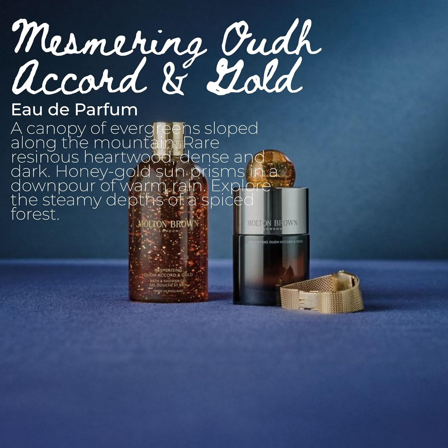 Mesmerising Oudh Accord and Gold by Molton Brown for Unisex - 3.3 Oz EDP Spray image number 6