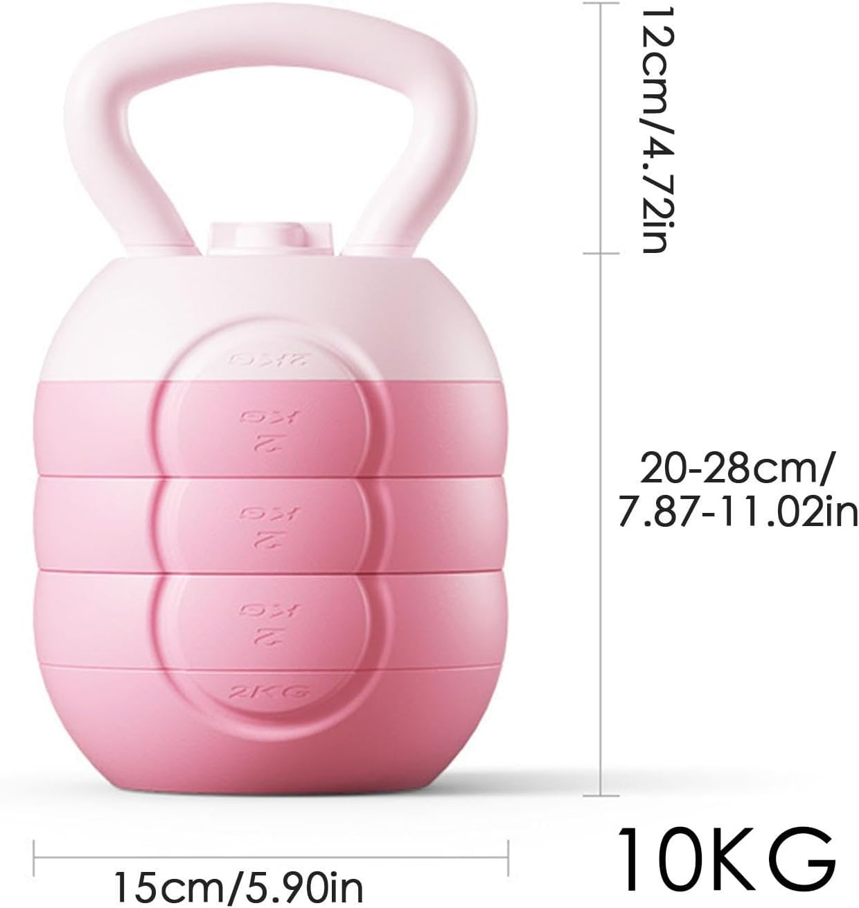 Strength Training Kettlebells, Weights, Kettlebells, Kettlebells, Adjustable Kettlebells, Soft Adjustable Kettlebells for Strength Training Kettlebells Home Training for Men and Women image number 5