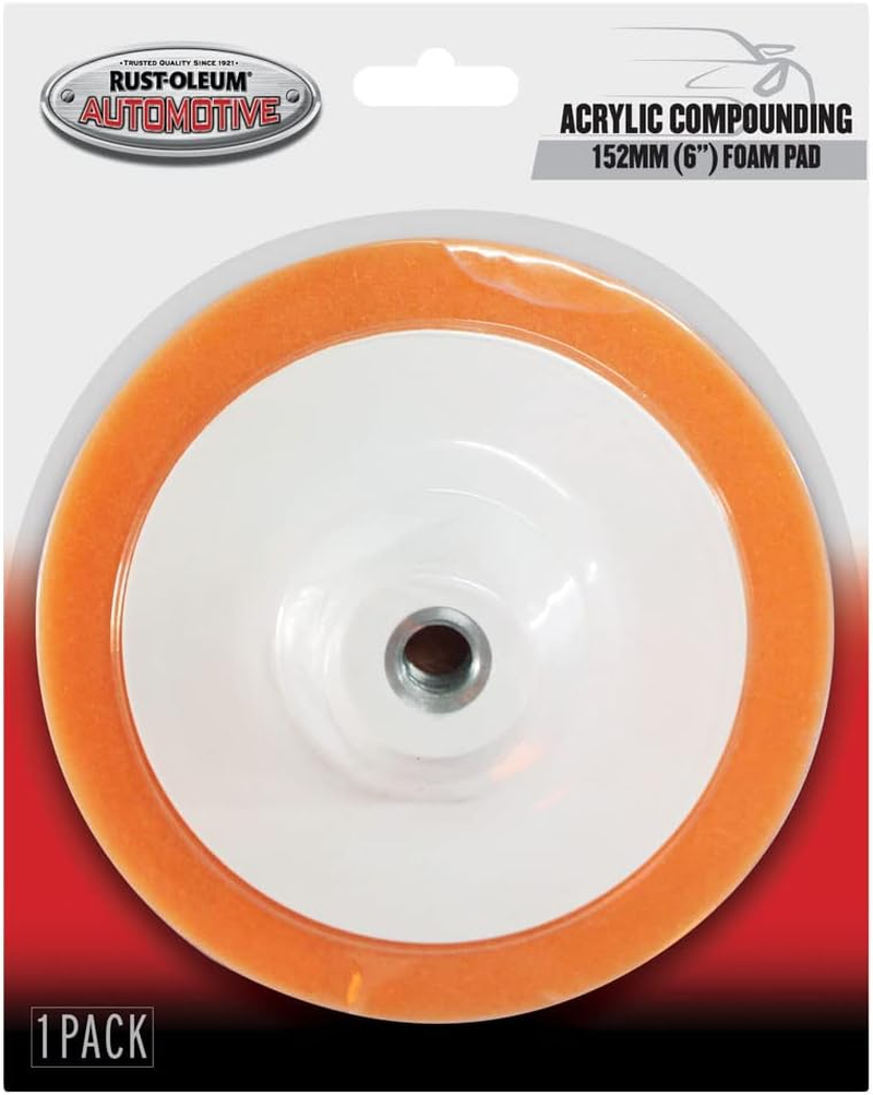 Rust-Oleum Automotive Waffle Pad, White, 8 Inch image number 2