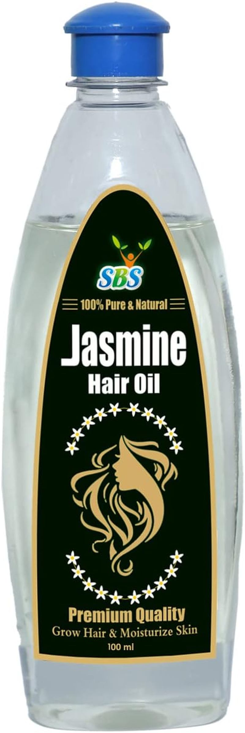 SBS Jasmine Hair Oil (Pack of 3) - Pure & Natural Hair Oil for All Hair Types. (100 Ml) image number 1