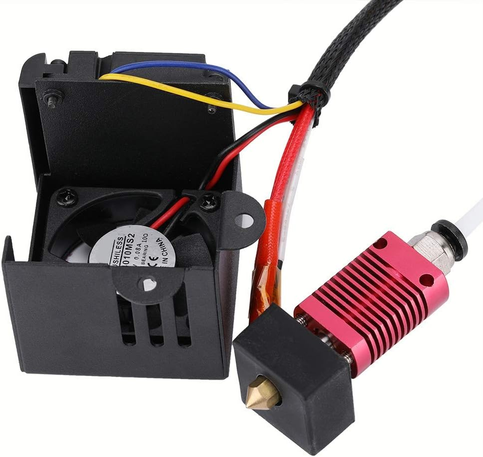 3D Printer Ender 3 Replacement Parts,3D Printer Stainless Steel J-Head Hotend Extruder + Spray Nozzle Kit for Creality CR-10/10S/S4/ 3 Hotend Assembled Ender for Creality 3D Printing Printer image number 5