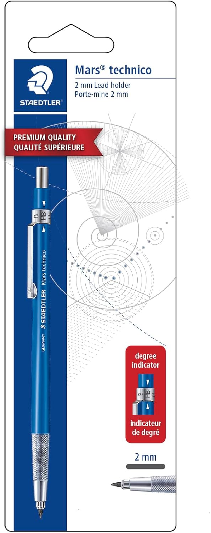 Staedtler Mars 780 Technical Mechanical Pencil, 2Mm. 780BK image number 3