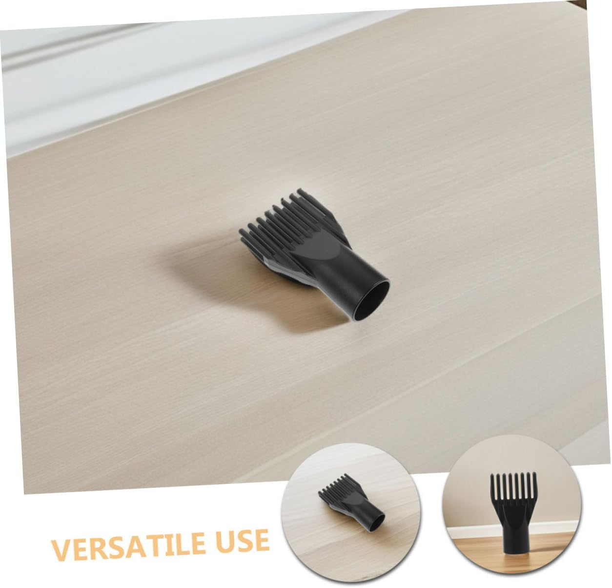 Yardwe 3Pcs Wide Tooth Comb Nozzle Attachment for Hair Dryer Retractable Comb for Dogs and Cats for Home Pet Grooming and Efficient Drying Salons image number 1