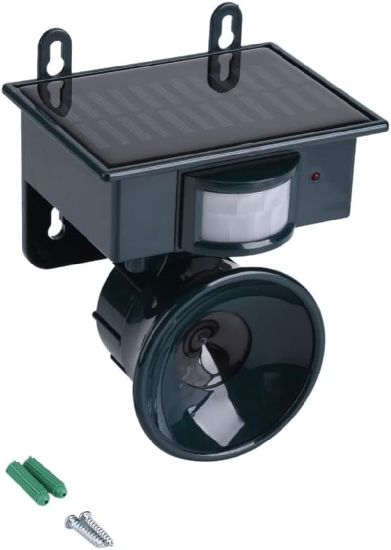 Outdoor Bird Repellent Solar Powered Bird Repellent Bird Scarer Repellent image number 1