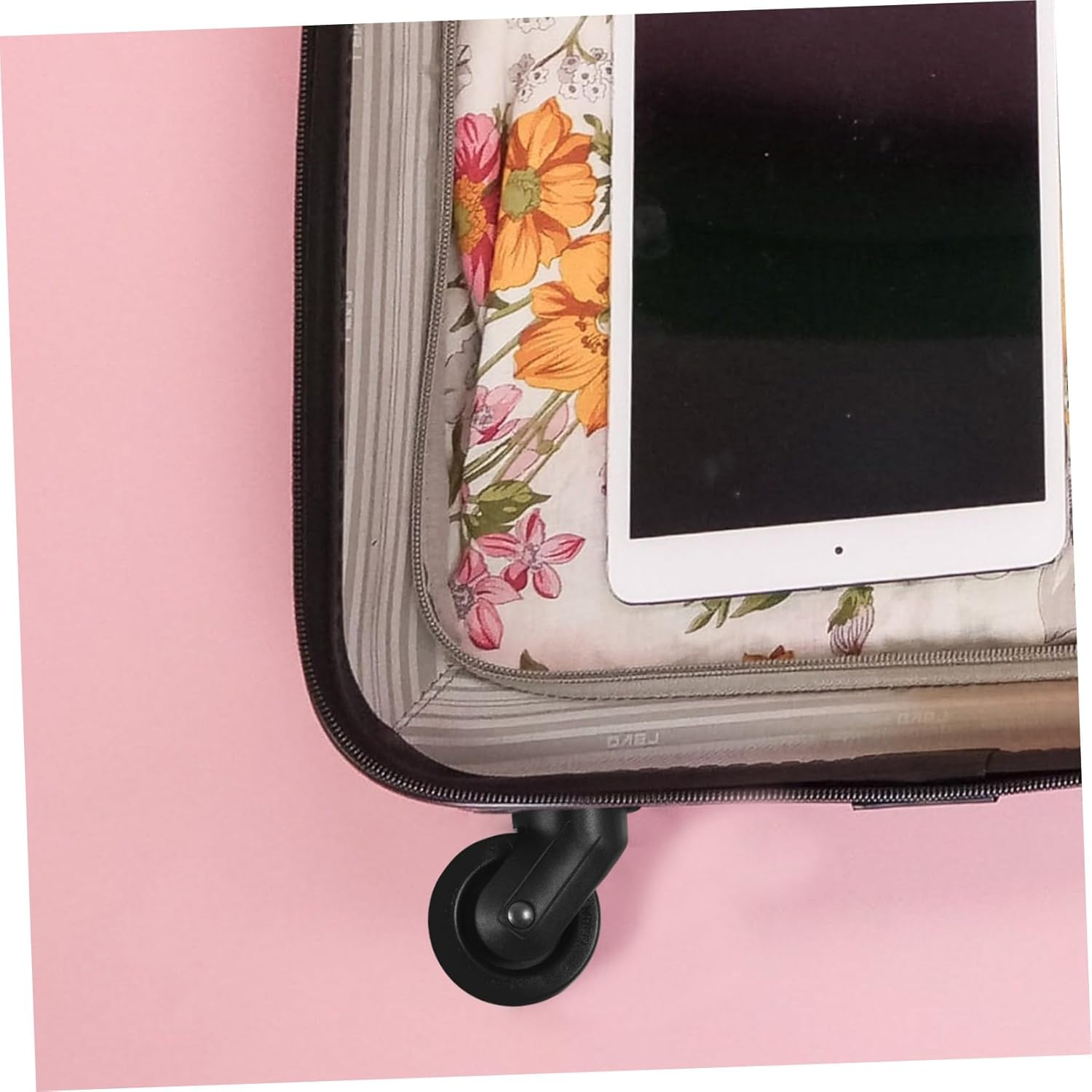 NIYANGLE Suitcase Replacement Wheels Luggage Spinner Casters Rotating Plastic Small Travel Trolley Wheel Accessories for Smooth Mobility image number 3