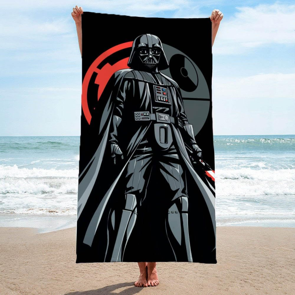 Jay Franco Star Wars Towel with Darth Vader for Bath, Beach, & Pool, 71Cm X 147Cm - Blue - Minecraft image number 4