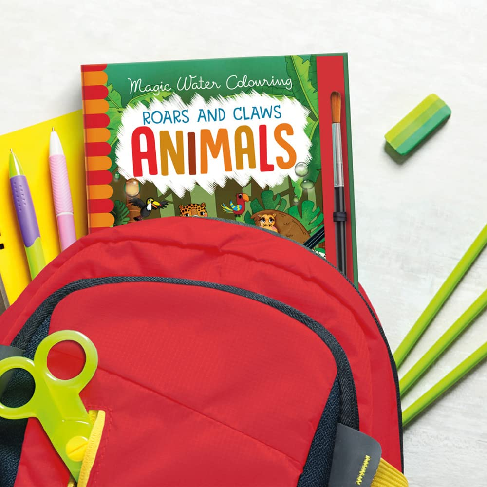Roars and Claws Animals (Magic Water Colouring) image number 1
