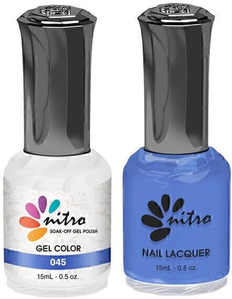 Nitro N045 - Duo Gel & Nail Lacquer 15Ml image number 1