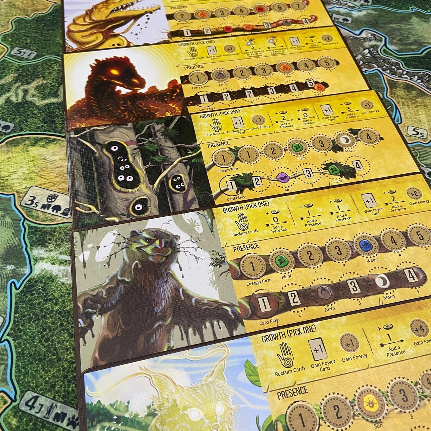 Greater than Games Horizons of Spirit Island Premium Punchboards image number 2