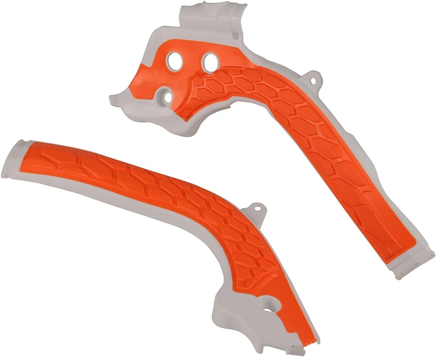 JNLZXDZSW Compatible with SX SXF XC XCF XCW EXC EXCF TE FE TX FX 125 150 250 300 350 450 Motorcycle Frame Guards Protection(Orange) image number 5