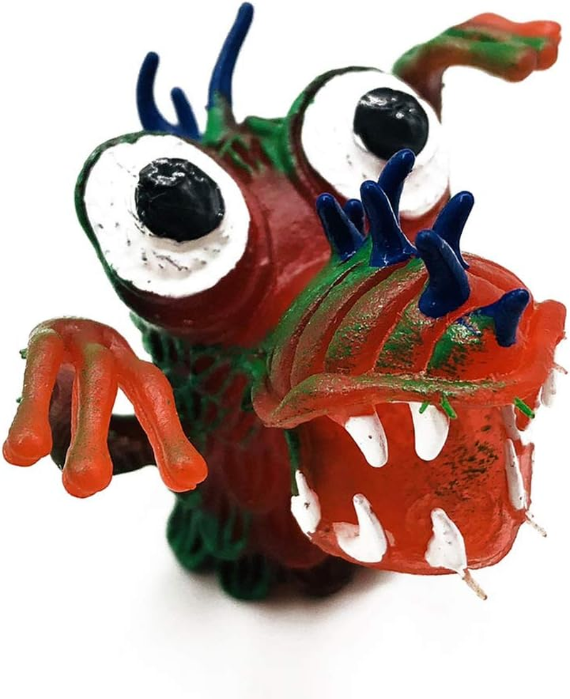 Christoy Monster Finger Puppet 5 Pieces Scary Monster Toys 1.3 Inch per Finger Puppet for Kids Boys and Grils image number 4