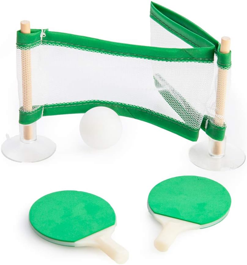 MDI Australia World'S Smallest Table Tennis Set Game, Green image number 2