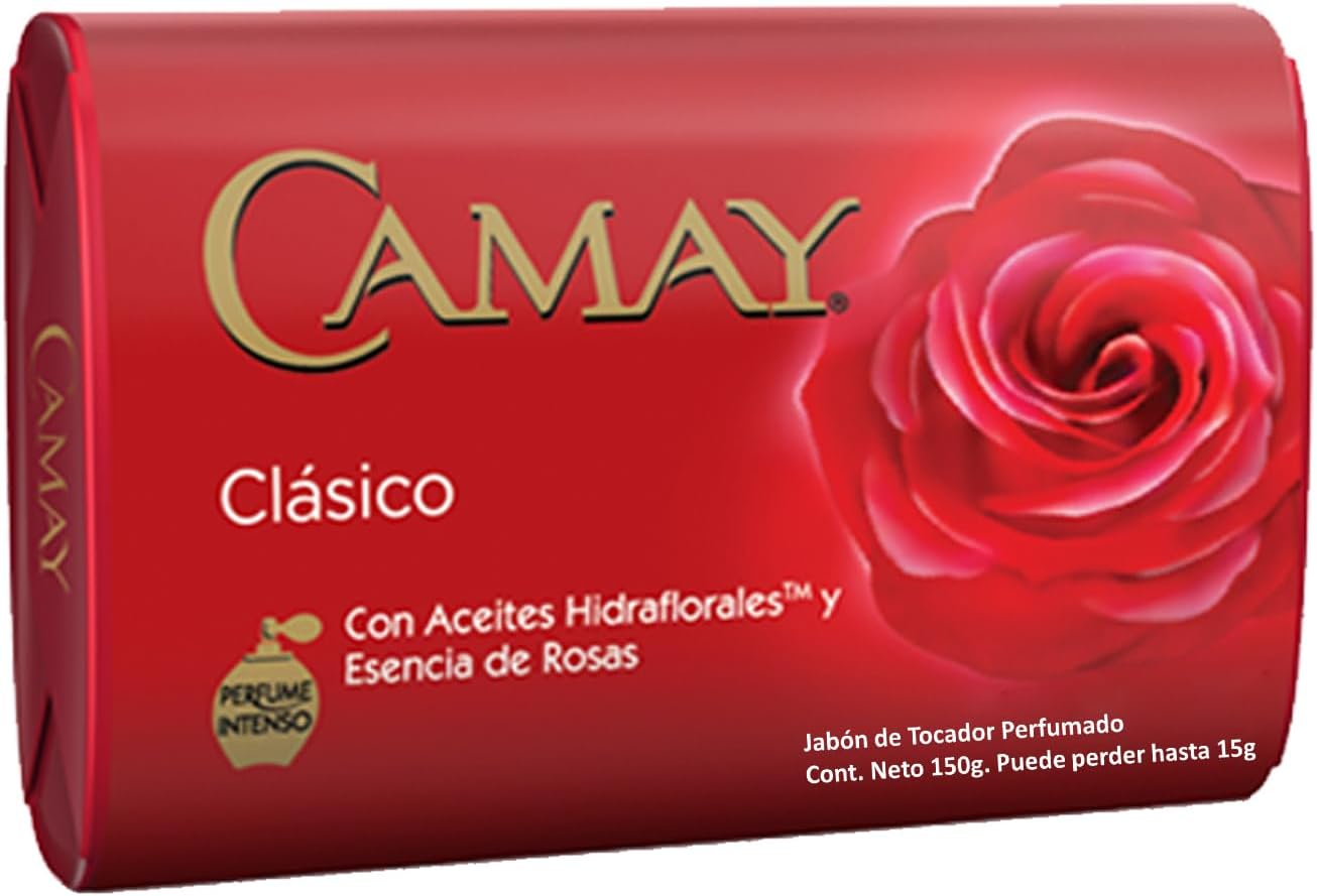 Camay Clasico Bar Soap 5 Bars X 150G