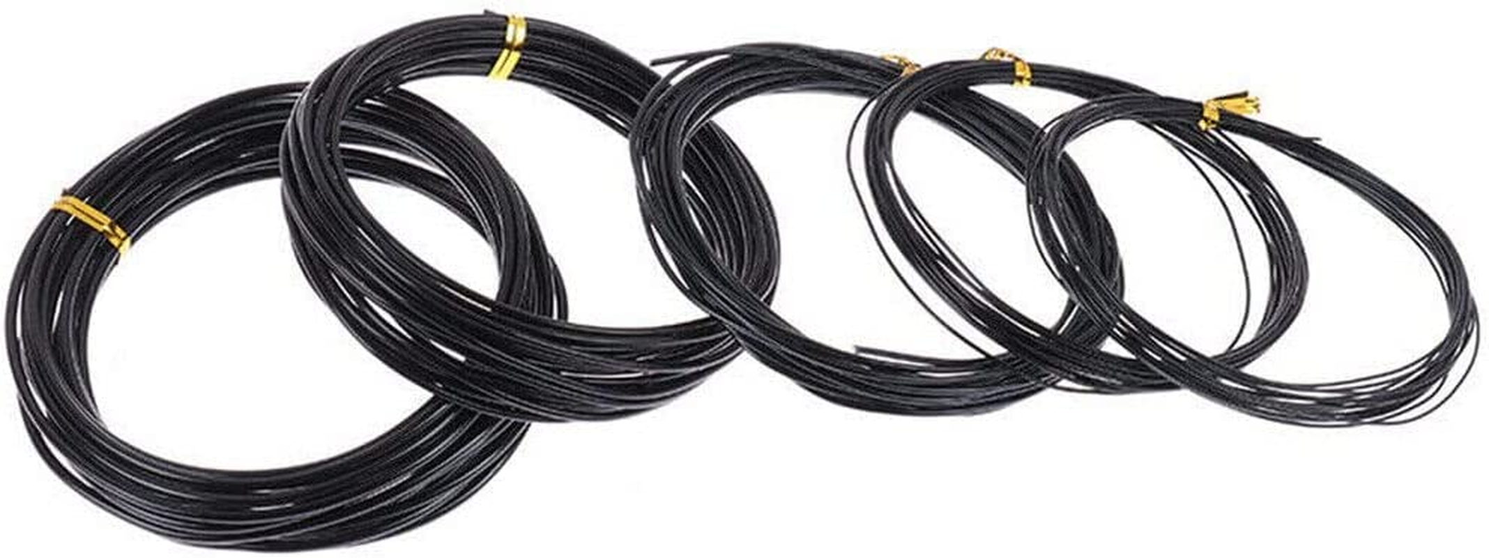 Bonsai Training Wire Aluminum Fastener Plants Styling Tree Pots Garden Yard Tool 1Mm *5M image number 2