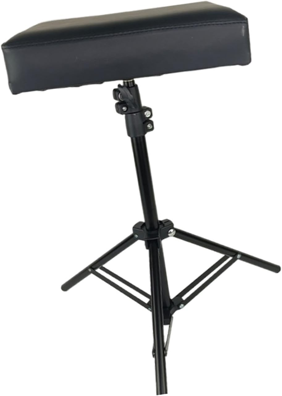 180&deg; Rotatable Tattoo Armrest, Professional Thick Non-Slip Cushion, Height and Tilt Adjustable Tripod for Home Studio