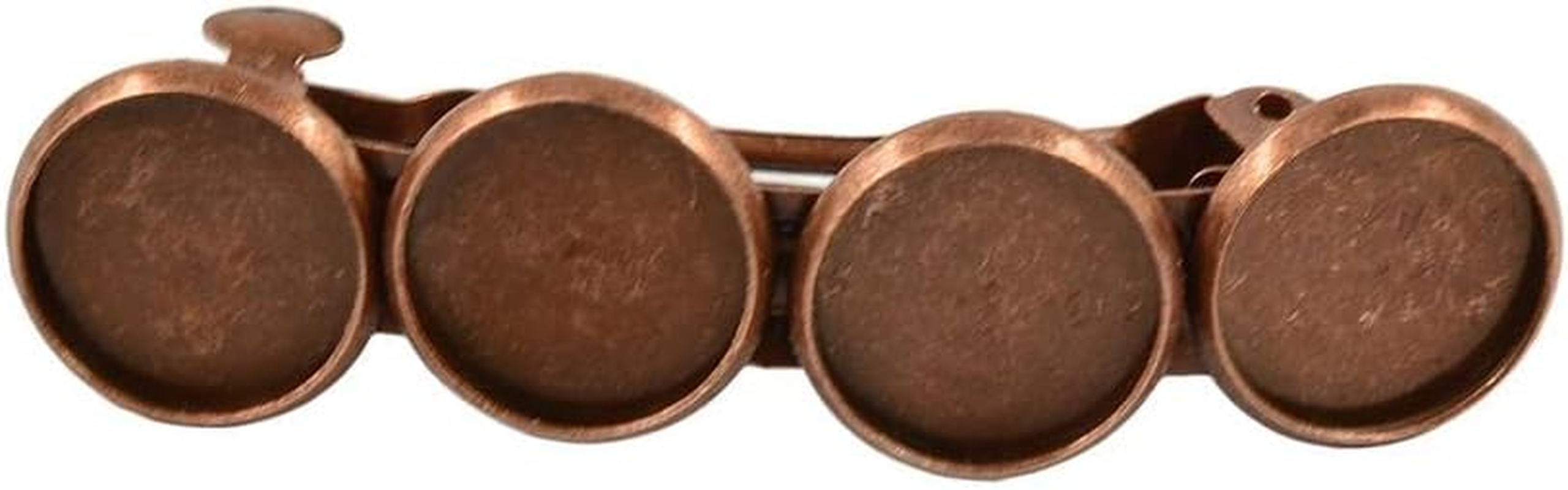 Eigell 6Pcs Copper 12Mm Cabochon Pin Hair Findings image number 5