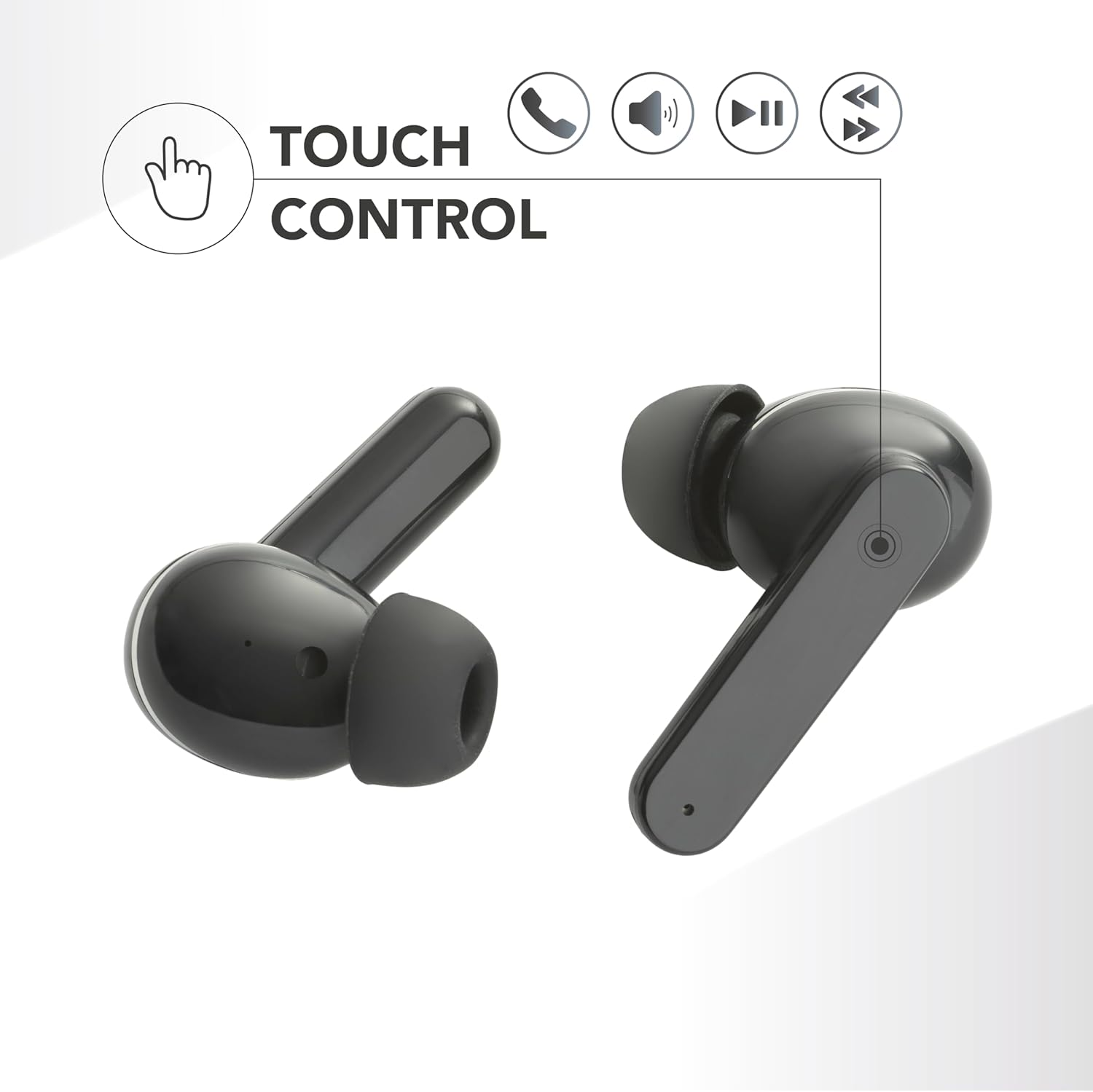 Music Sound - TWS Fantasy Bluetooth Headphones - In-Ear Design - Wireless - Charging Case - Microphone - Playback Time up to 25 Hours - and Patterns