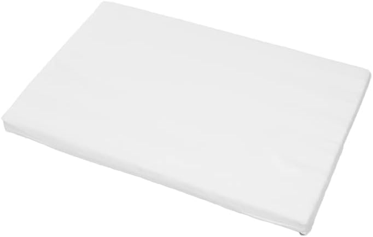 Babyhood Junior Flat Cot Pillow, 360 Mm X 600 Mm Size, White image number 1