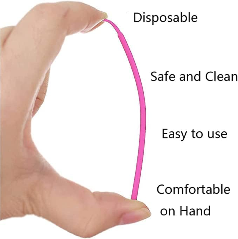 500 PCS Disposable Micro Applicators Brush in 5 Colors, Eyelash Extension Individual Applicators Mascara Brush for Make up and Clean and Compatible and Personal Care