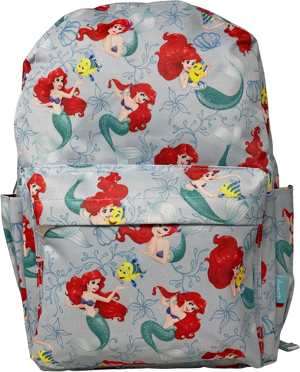 Disney the Little Mermaid Ariel All over Print 16 Inch Backpack Multicolor, Multicolor, 16 Inch, Backpack image number 1
