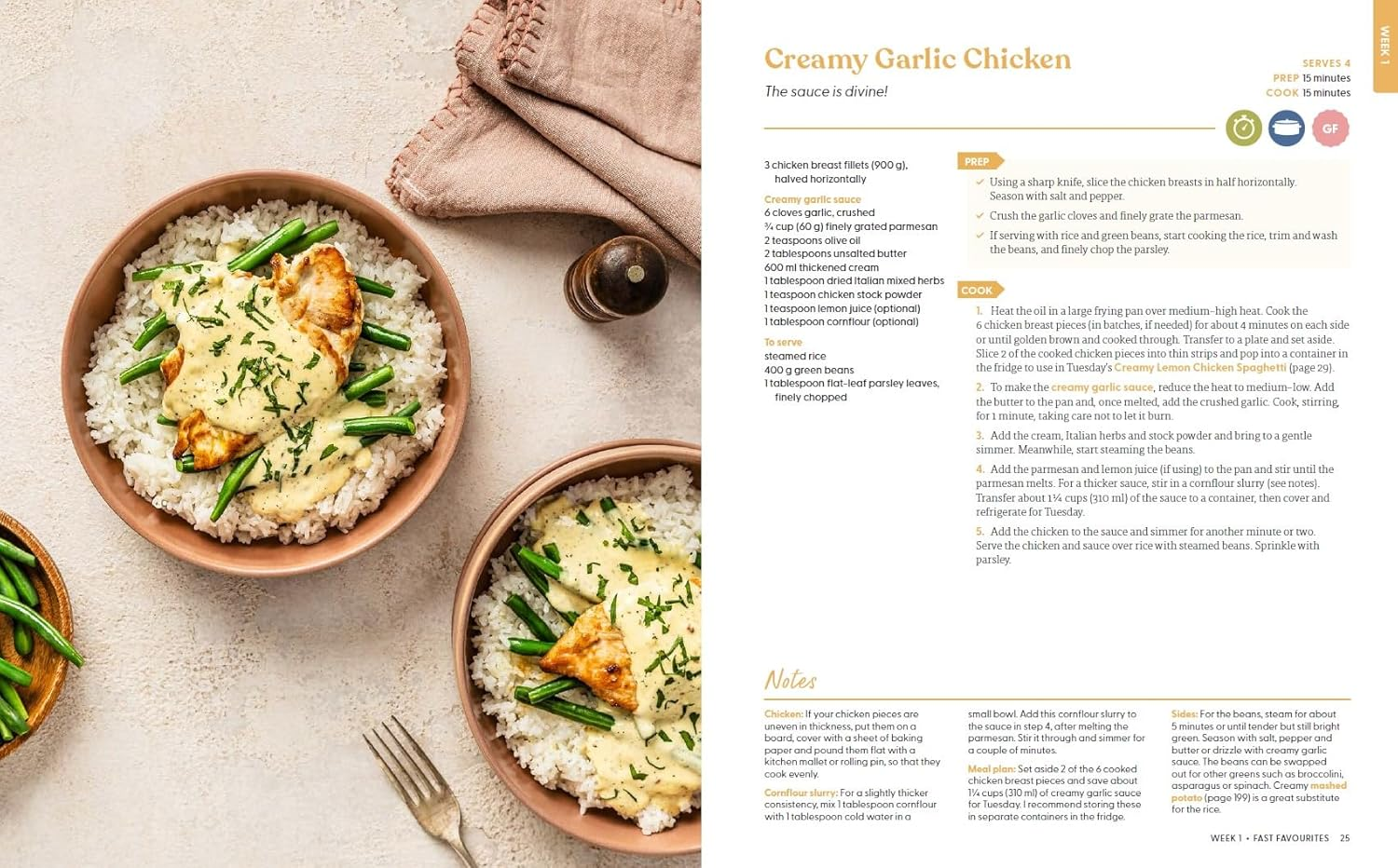 Money-Saving Meal Plans with Chelsea: Weekly Meal Plans with Shopping Lists . Family-Friendly Dinners . Average $3 per Serve image number 3