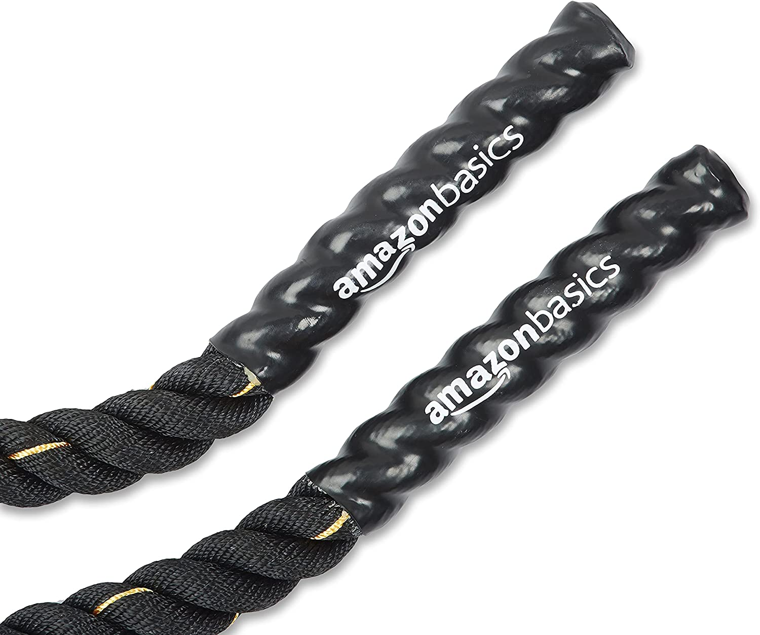 Amazon Basics Heavy Exercise Training Workout Battle Rope, 8.7 X 0.04 Meters, Black