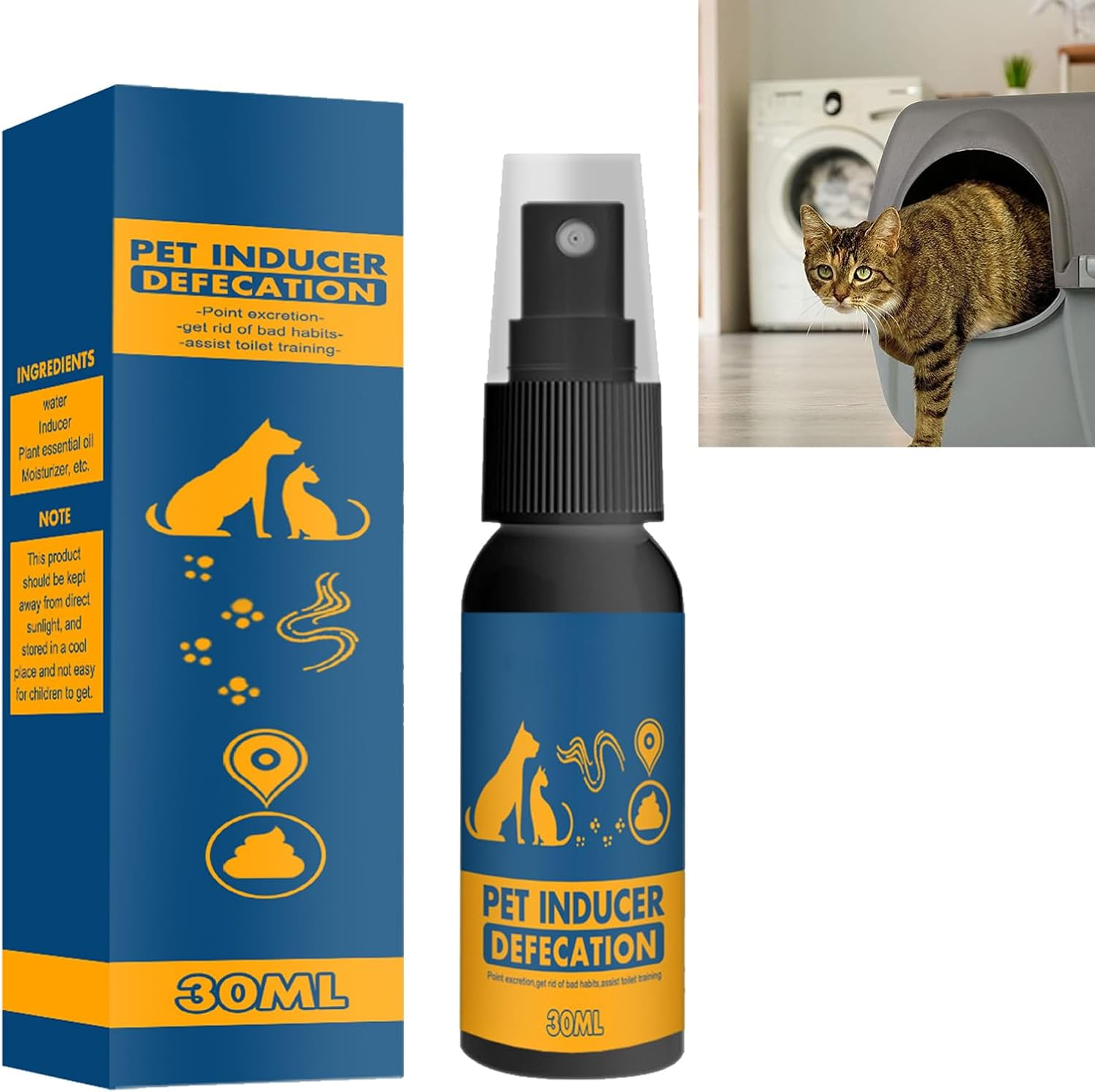 Dog Potty Training, Potty Training Spray for Dogs, Dog Pee Spray Training, Attractant Spray for Dogs Helps, Dog Toilets Training Aid for Indoor and Outdoor Use, Potty Here Training Spray