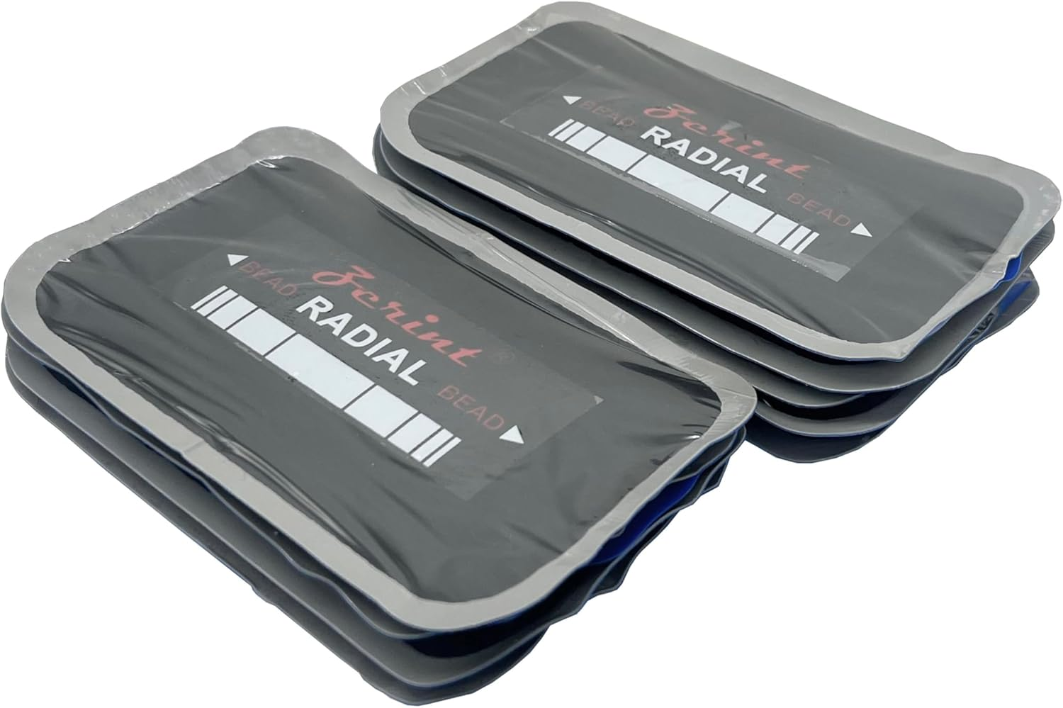 5" X 3" 2 Ply 9Pcs Radial Repair Patch, Heavy Duty Tire Patches, Tire Puncture Repair Patch for Car Truck Bus Tractor Agricultural Vehicles (TP-R07) image number 4