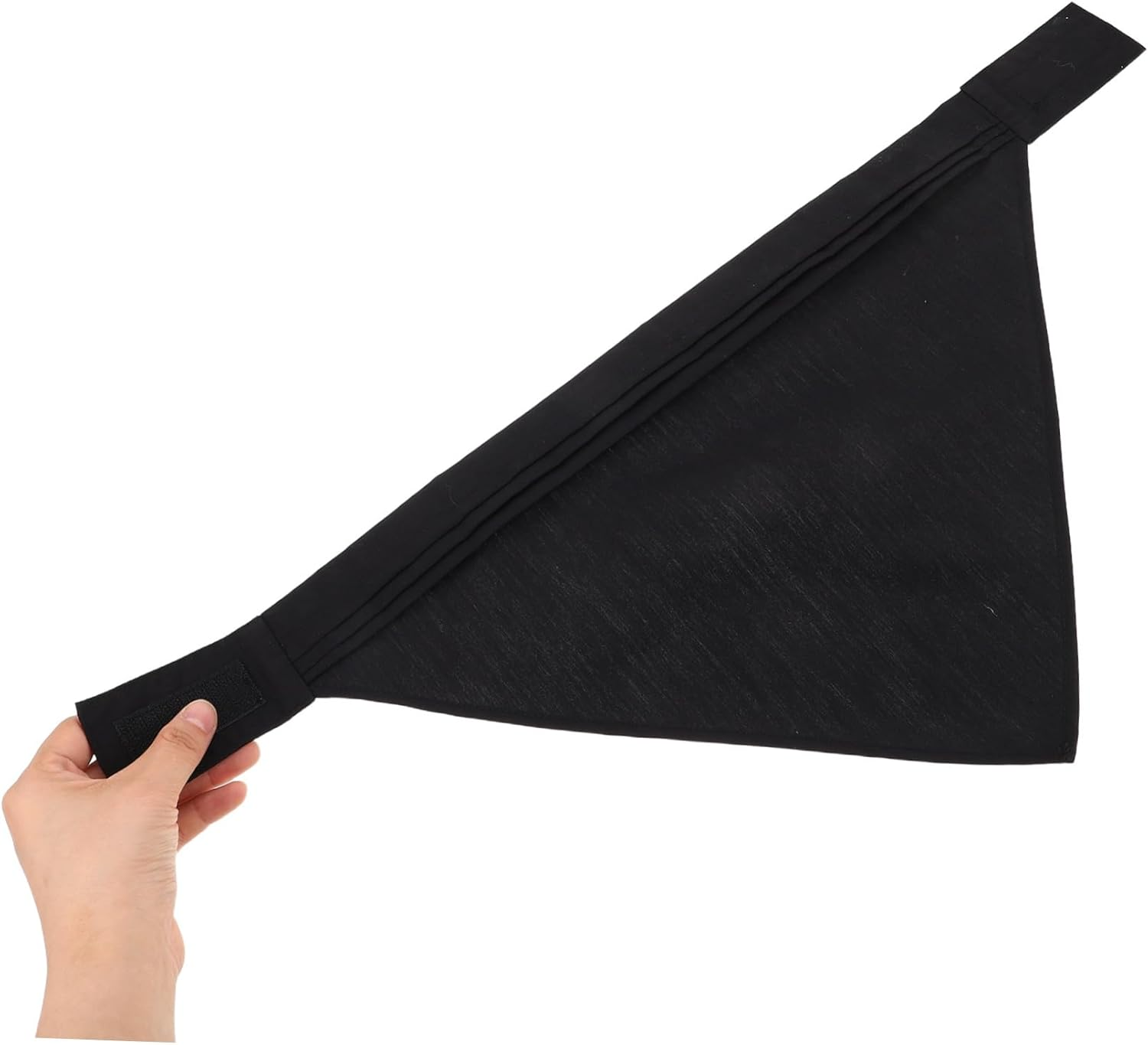 Adjustable Chef Bandana Japanese Style Headband for Kitchen Restaurant Use Durable Protection from Hot Oil Splashes for Boys - Black image number 4