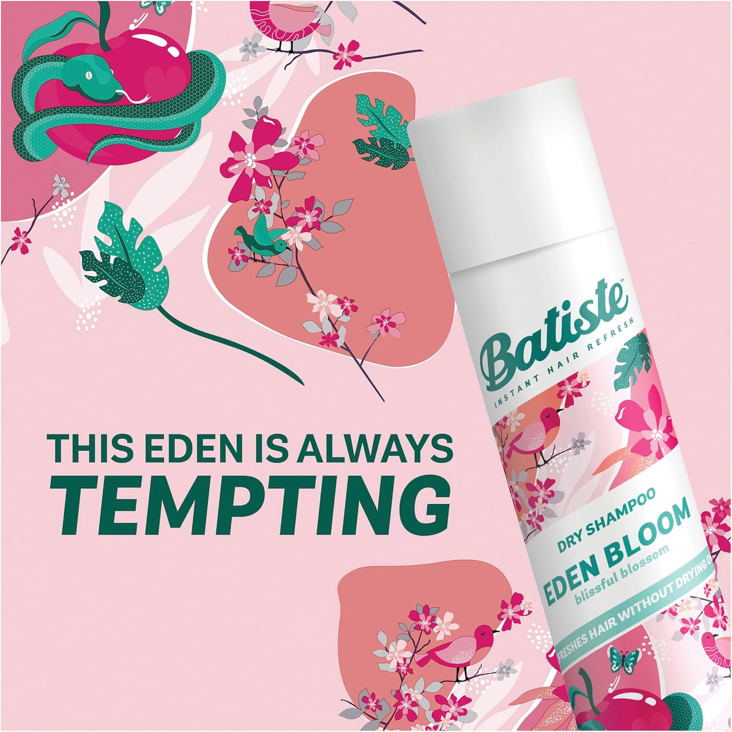 Batiste Dry Shampoo Floral Bundle, 3X 350Ml - Blush, Rose Gold & Eden Bloom Scents, Instantly Refreshes Oily Hair, Adds Volume & Texture, Quick Haircare for All Hair Types image number 3