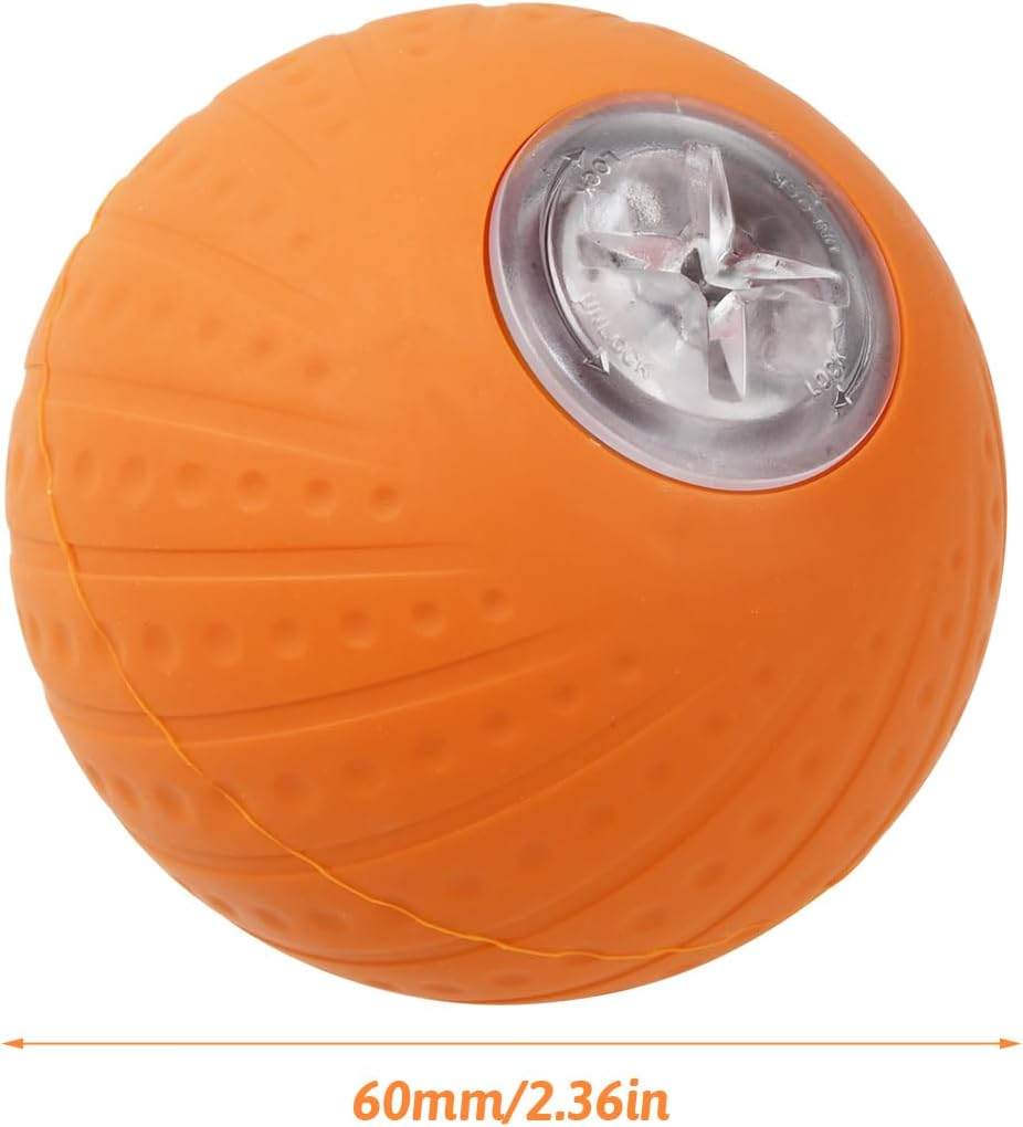 Litinliv Interactive Dog Toy Ball, Interactive Remote Control LED Dog Toy Ball, Smart Active Rolling Ball Dog with USB Cable, Fun Tough Dog Toys, for Small Medium Dogs image number 1