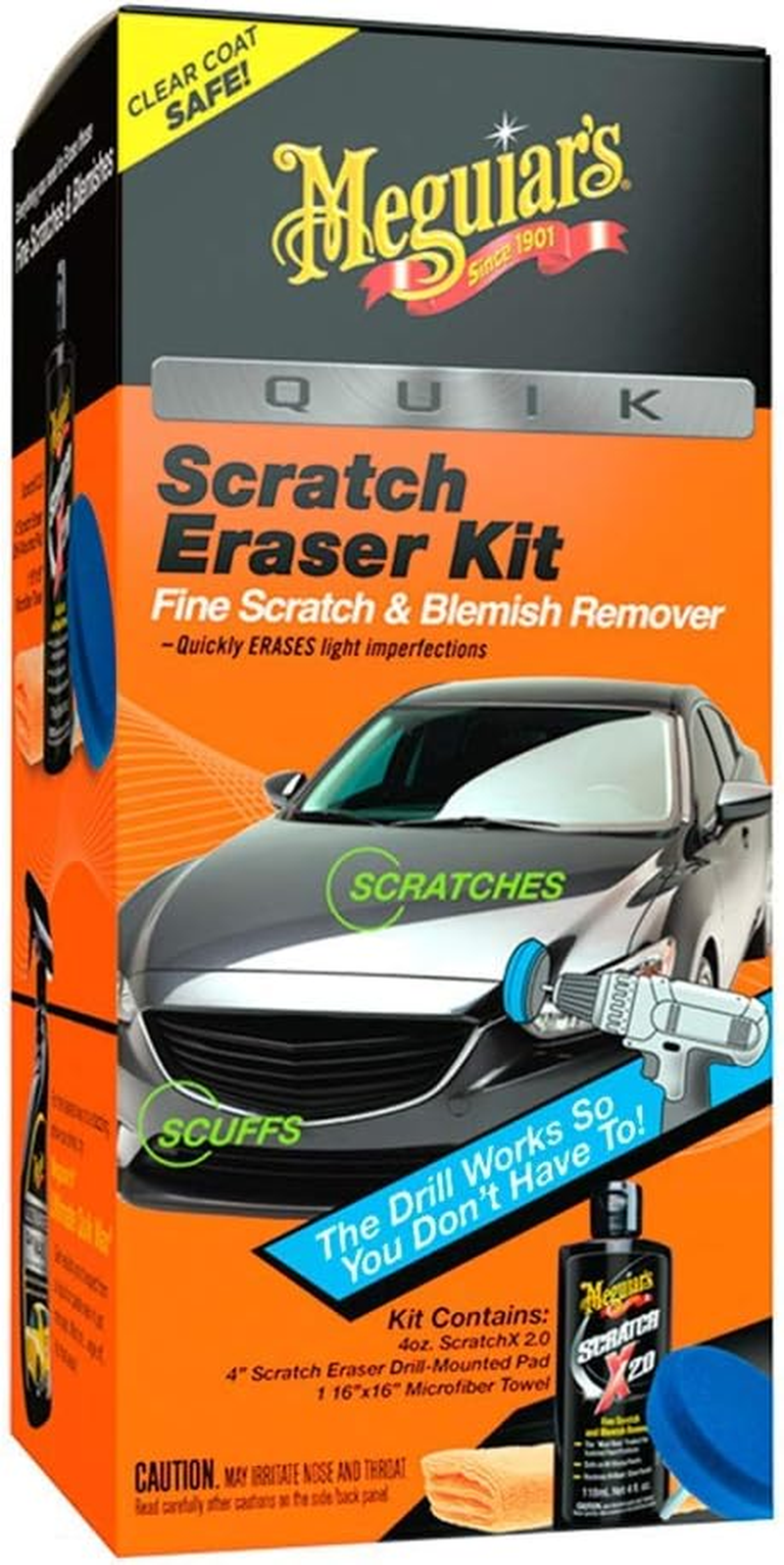 Meguiar'S G190200EU Scratch Removal Kit to Remove Light Car Scratches, Blemishes and Swirls. Quick & Easy image number 4