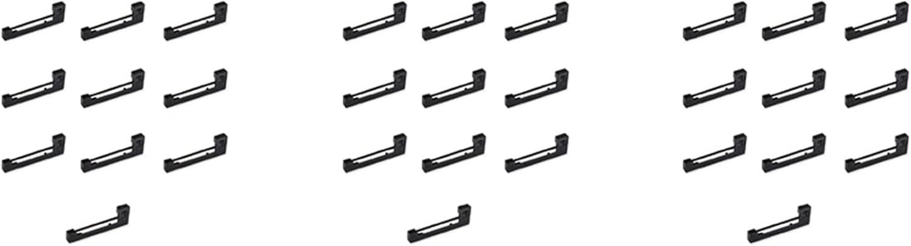 30PCS Black Taxi Ribbon Tape -05 ERC05 Fit for M150 M-150II M1500II M150II EC7000 150II M-150 II