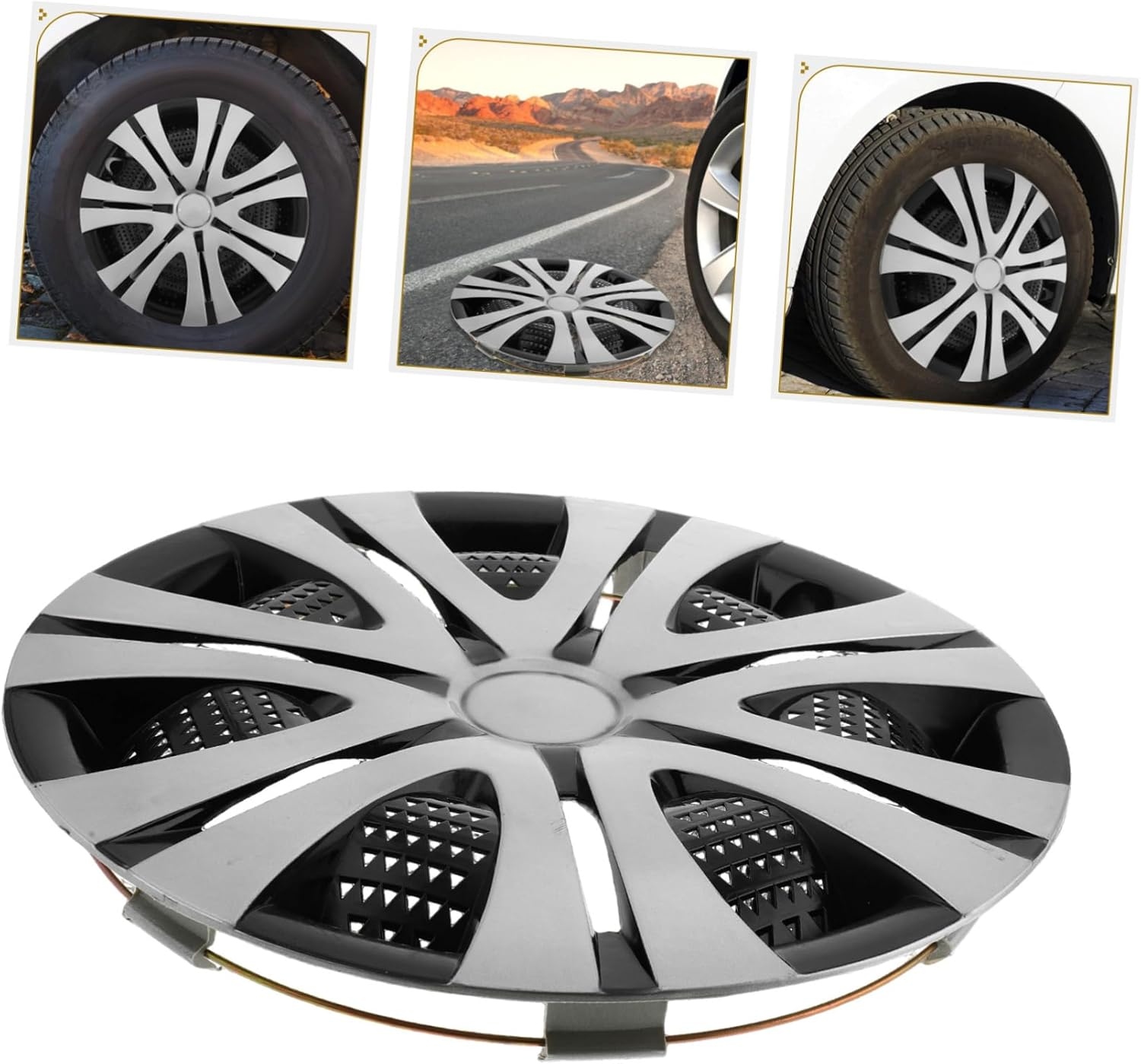 OSOLADY Fashionable Car Wheel Hubcaps Truck Hubcaps Wheel Center Caps for Rims Rim Protector for Car Plastic Cover