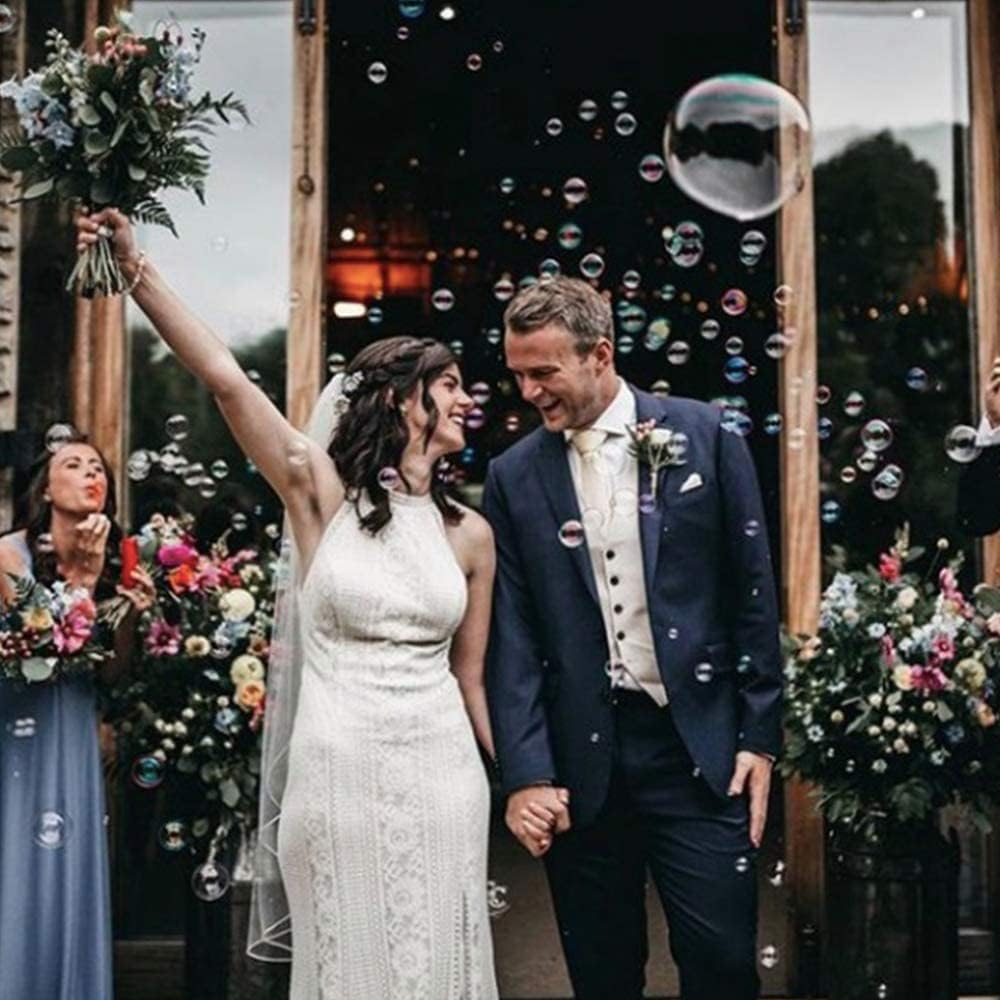 50 Pcs White Heart Bubble Wands, Perfect for Wedding, Valentine'S Day, Engagement image number 5