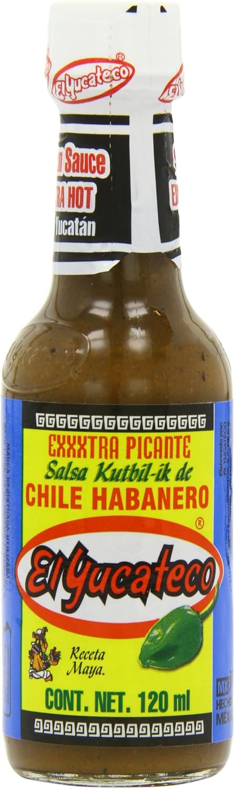 El Yucateco Black Label Reserve Chili Habanero, 120 Ml image number 3
